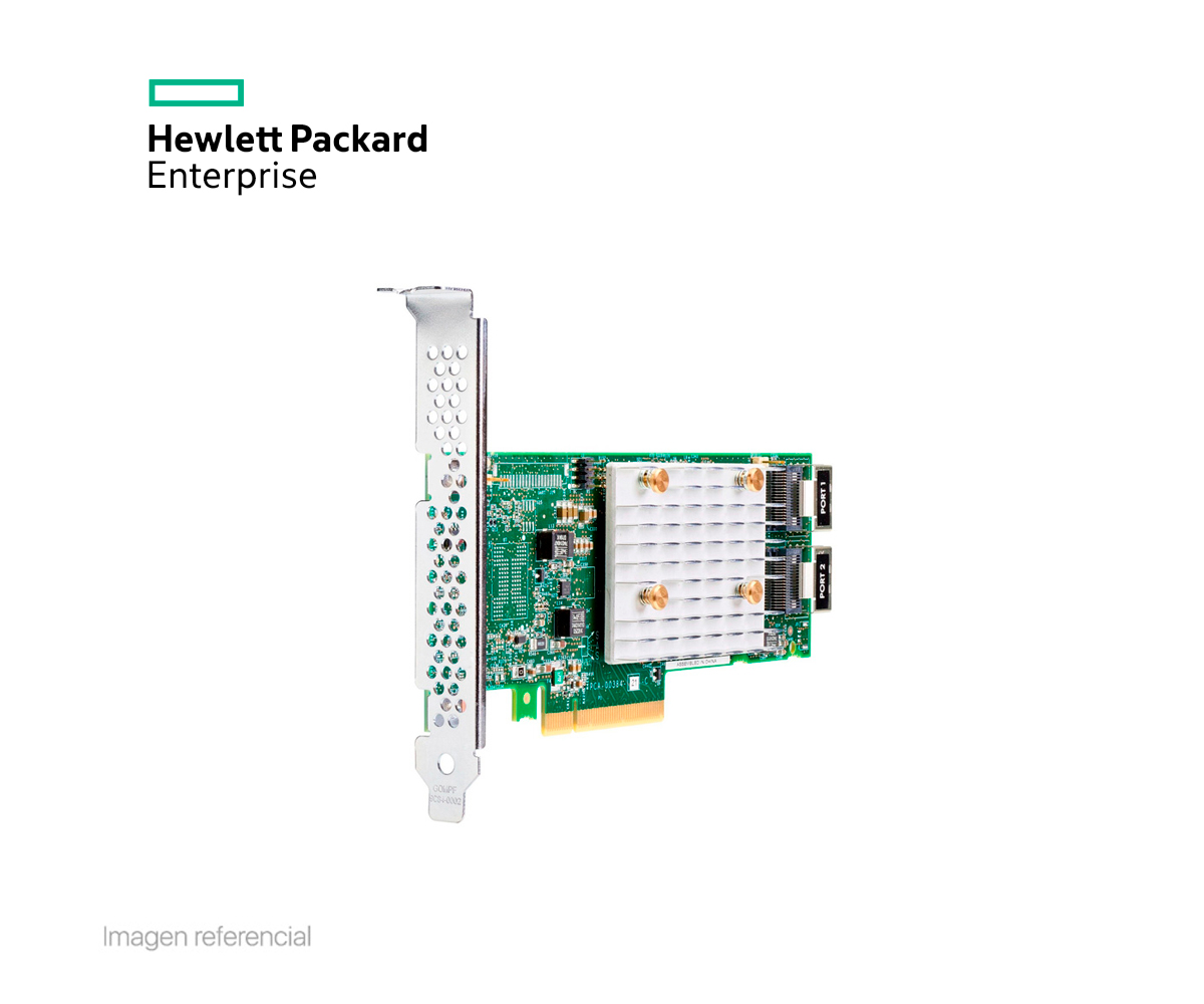 TARJETA CONTROLADORA HP SMART ARRAY E208E-P SR GEN10 CON 2 PUERTOS HD MINI-SAS PCIE